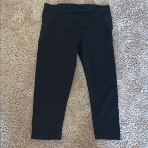 Reebok Capri Black Leggings